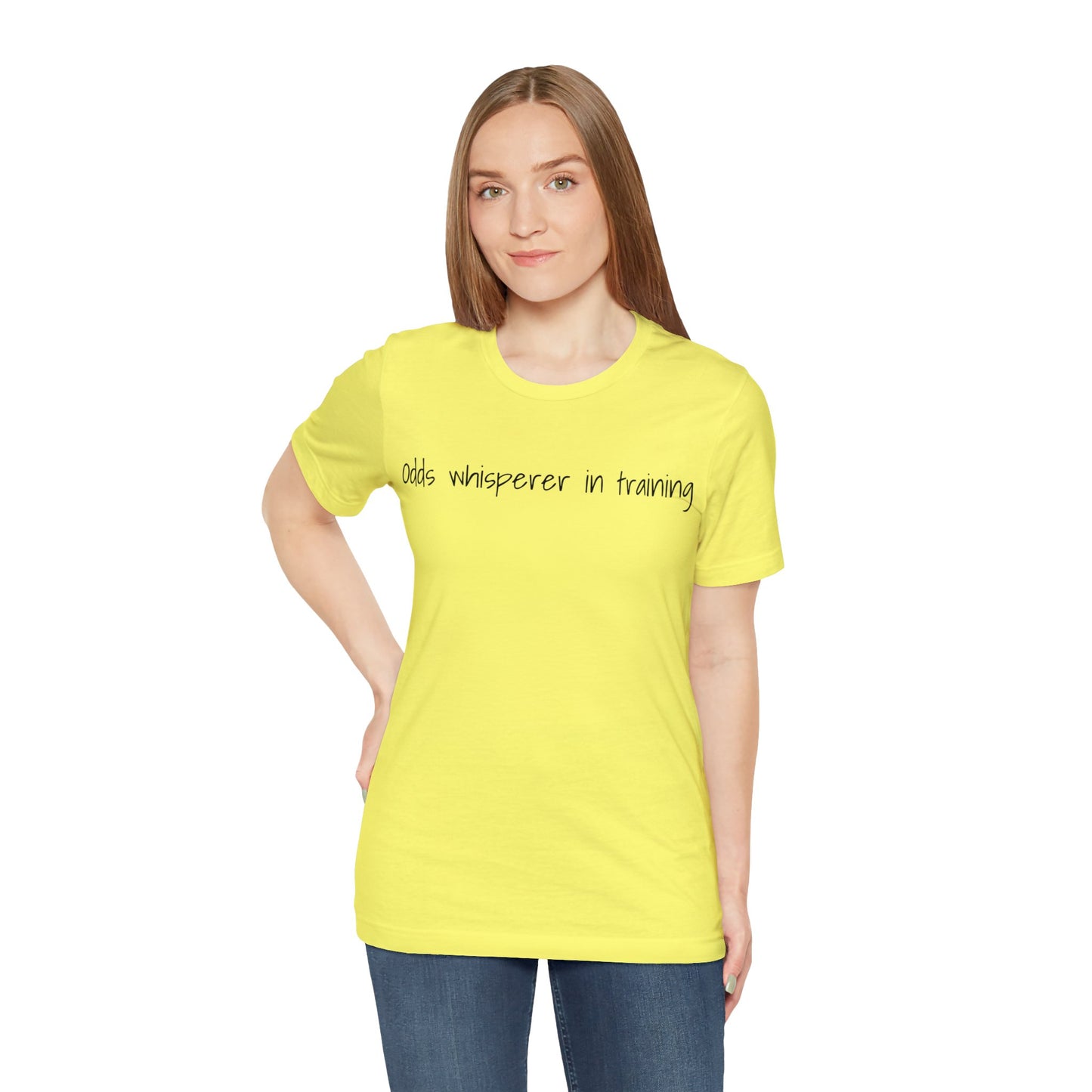 Odds Whisperer in Training Short Sleeve Tee