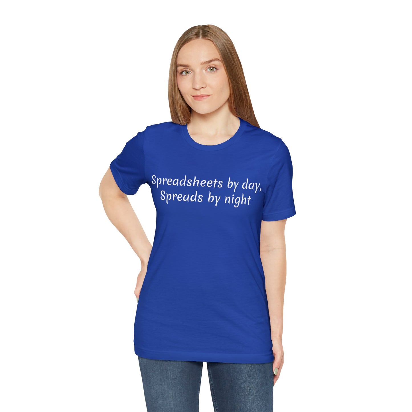 Spreadsheets and Spreads Short Sleeve Tee