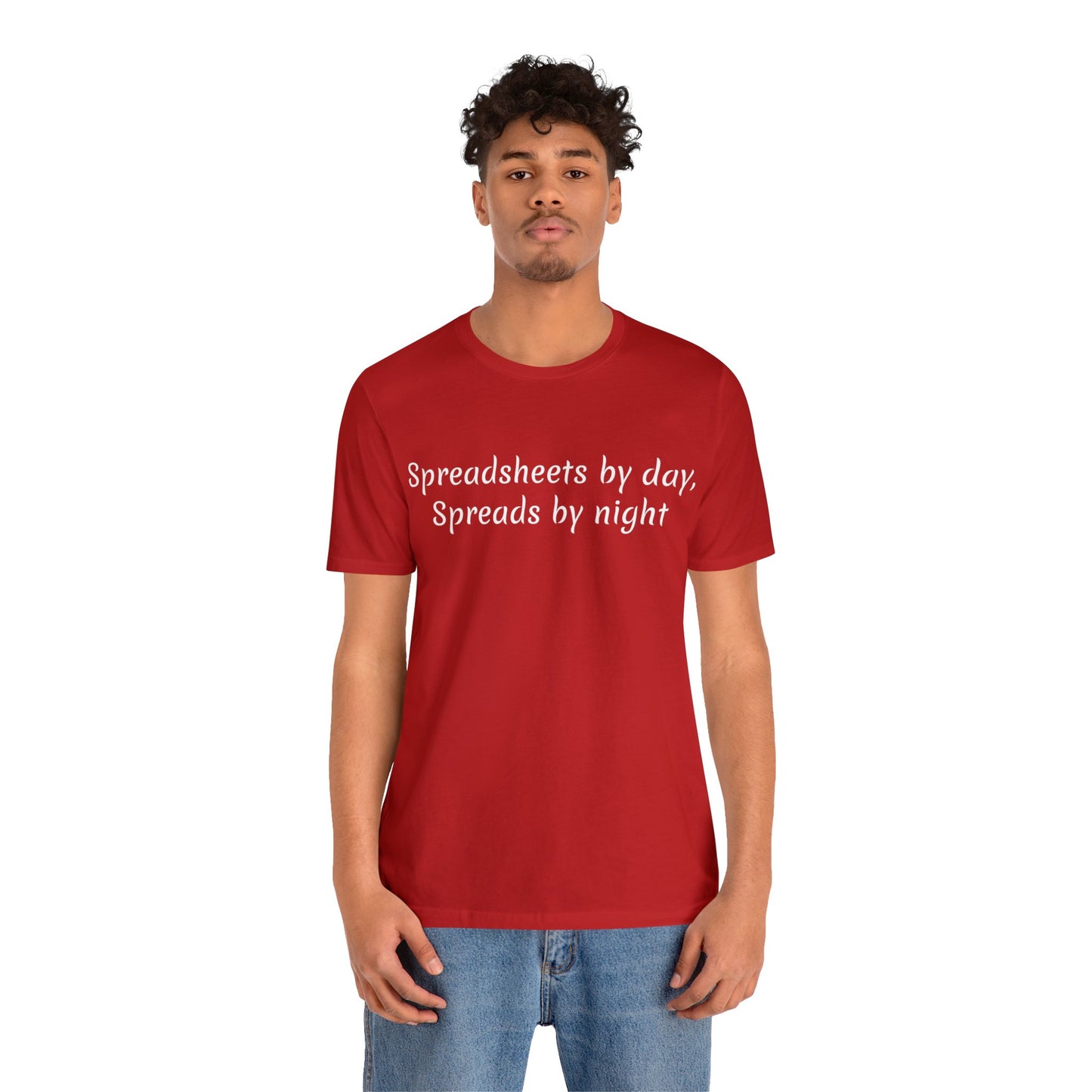 Spreadsheets and Spreads Short Sleeve Tee